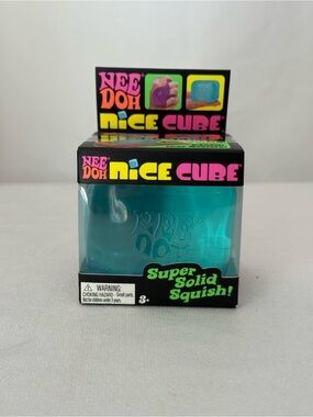NeeDoh Nice Cube Squishy Blue
Nee Doh